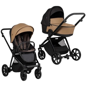Універсальна коляска 2 в 1 Tutis MIO 3+ Leather Beige - Pampik
