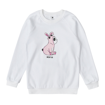 Реглан Garnamama Sleeves малюнок 116 Белый (834569.11930311) - Pampik - 2