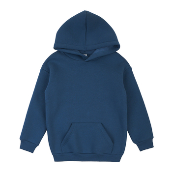 Спортивний костюм на флісі Garnamama Sweatsuit Hoodie+Pants soft нове лекало 140 Синий (951480.1309322) - Pampik - 12