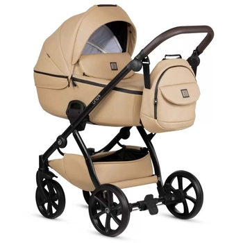 Універсальна коляска 2 в 1 Tutis UNO 5+ Leather collection Caramel - Pampik - 2