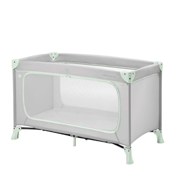 Дитяче ліжечко-манеж Hauck Dream N Play Plus Dusty Mint (60099-3) - Pampik