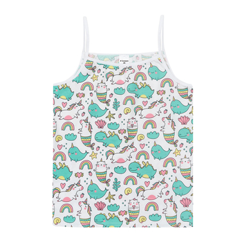 Майка Garnamama Unicorn Vests 146-152 Білий (784928.1115805) - Pampik