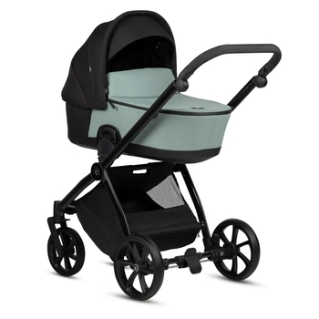 Універсальна коляска 2 в 1 Tutis MIO 3+ Leather Sage - Pampik - 2