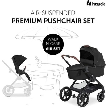 Універсальна коляска 2 в 1 Hauck Walk N Care Air Black (16547-8) - Pampik - 8
