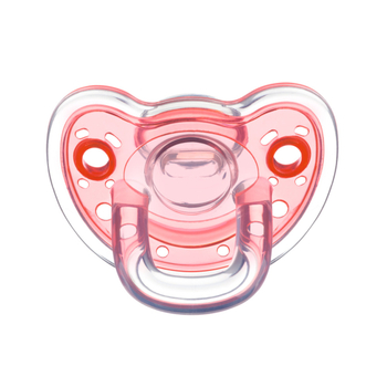 Пустышка силиконовая Bebe Confort Natura Physio, анатомическая, 18-36 мес., 1 шт., красный (3104201260) - Pampik