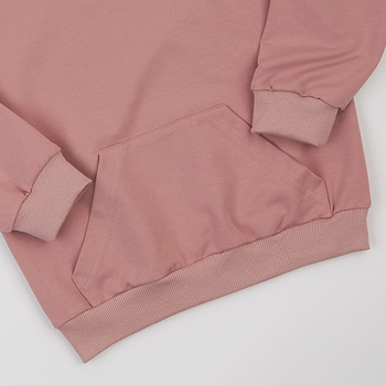 Худі Garnamama Basic Hoodie 2-х нитка 140 Рожевий (1050150.11408818) - Pampik - 8