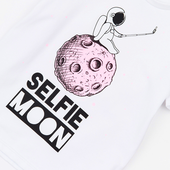 Піжама, що світиться Garnamama Neon PG 116 Білий Блакитний (796105.5084152) - Pampik - 5