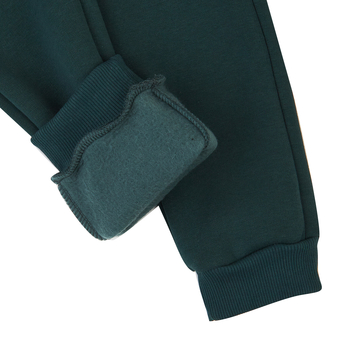 Спортивні штани на флісі Garnamama Pants girl Butterflies 152 Зелений (957818.1312412) - Pampik - 5