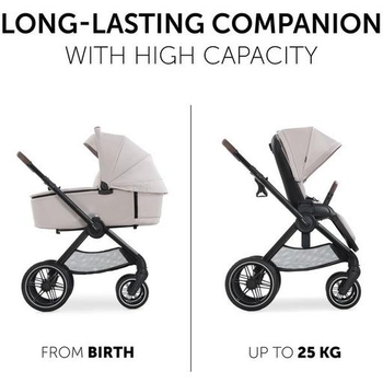 Универсальная коляска 2 в 1 Hauck Walk N Care Beige (16546-1) - Pampik - 2