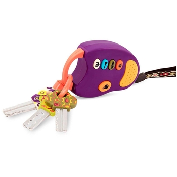 Развивающая игрушка Battat Ключики, фиолетовый (BX1200Z) - Pampik - 3