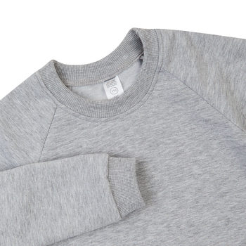 Світшот Garnamama Basic Sweatshirt 2-х нитка 116 Сірий (963173.1321112) - Pampik - 3