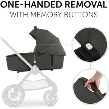 Универсальная коляска 2 в 1 Hauck Walk N Care Air Dark Olive (16549-2) - Pampik - 10