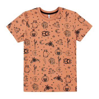 Футболка Garnamama T-shirt man's Tattoo 170-176 Бежевый Черный (825782.1183342) - Pampik