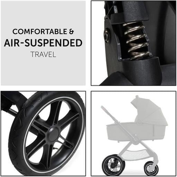 Универсальная коляска 2 в 1 Hauck Walk N Care Air Dark Olive (16549-2) - Pampik - 9