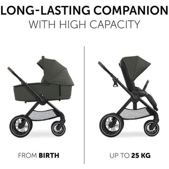 Универсальная коляска 2 в 1 Hauck Walk N Care Air Dark Olive (16549-2) - Pampik - 6