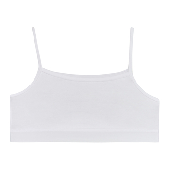 Ліф Garnamama Basic crop tops girl 122-128 Белый (831030.1190153) - Pampik