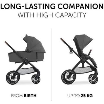Універсальна коляска 2 в 1 Hauck Walk N Care Air Dark Grey (16548-5) - Pampik - 6