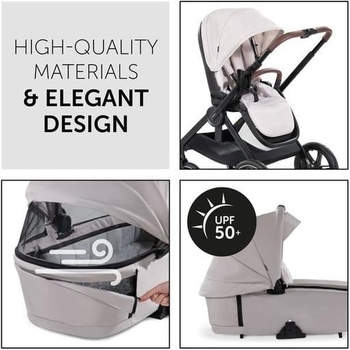 Универсальная коляска 2 в 1 Hauck Walk N Care Beige (16546-1) - Pampik - 5