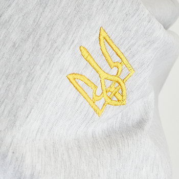 Футболка Garnamama Ukraine t-shirt чол вышивка XXL муж Серый (972976.1266125) - Pampik - 4