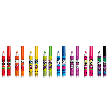 Набір ароматних маркерів для малювання Scentos Плавна Лінія, 8 кольорів (40605) - Pampik - 3