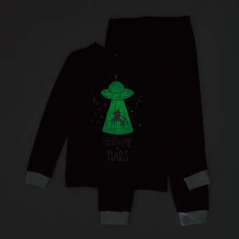 Піжама, що світиться Garnamama Neon PG 110 Синий (634837.5084112) - Pampik - 3