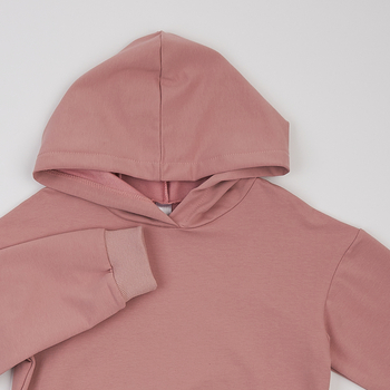 Худі Garnamama Basic Hoodie 2-х нитка 158 Рожевий (1050153.11408818) - Pampik - 7