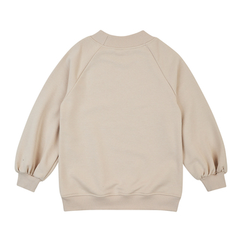 Світшот Garnamama Sweatshirt girl 134 Бежевый (972795.1330682) - Pampik - 2