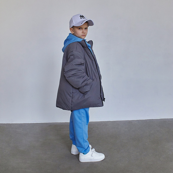 Куртка Garnamama Spring 2025 эмми 128 Серый (1052327.1418022) - Pampik - 4