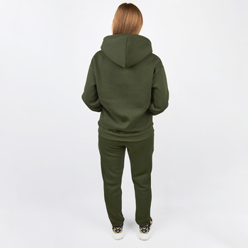 Спортивні штани на флісі Garnamama Basic pants soft жін S Зелений (877562.1206895) - Pampik - 8