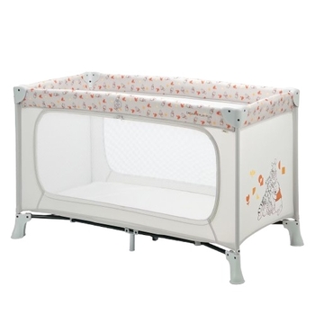 Дитяче ліжечко-манеж Hauck Dream N Play Plus Pooh Friends Beige (60888-3) - Pampik