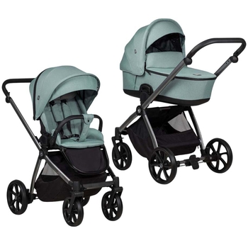 Универсальная коляска 2 в 1 Tutis MIO 3+ Essential Turquoise - Pampik
