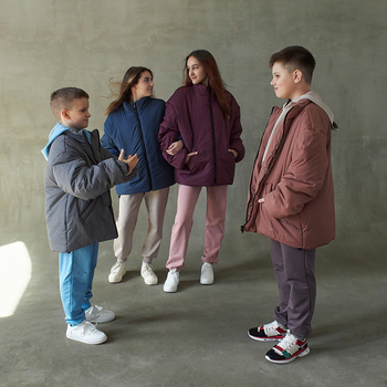 Куртка Garnamama Spring 2025 еммі 134 Коричневий (1052308.1418023) - Pampik - 4