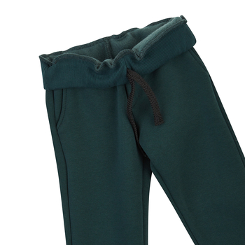 Спортивні штани на флісі Garnamama Pants girl Butterflies 128 Зелений (957814.1312412) - Pampik - 6