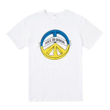 Футболка Garnamama Ukraine t-shirt дружин XL Білий (868201.1225074) - Pampik