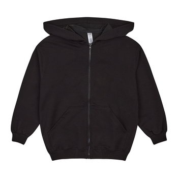 Спортивна кофта Garnamama худи большое на молнии 134-140 Черный (1049378.1416191) - Pampik