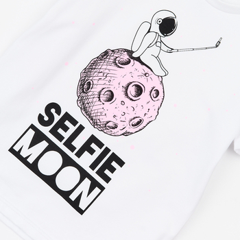 Піжама, що світиться Garnamama Neon PG Summer 116 Білий Блакитний (796058.9877326) - Pampik - 6