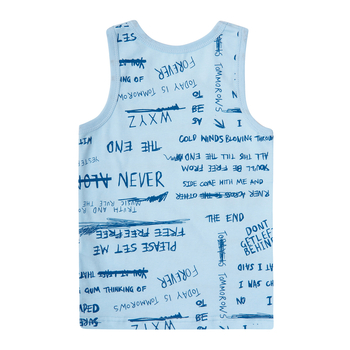 Майка Garnamama Cosmodino Vests 110-116 Блакитний (882338.1119655) - Pampik - 2