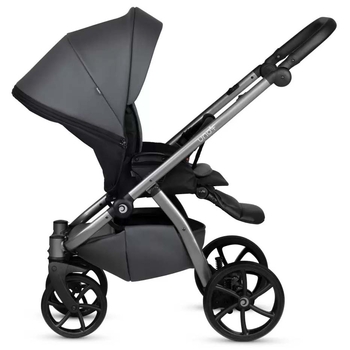 Универсальная коляска 2 в 1 Tutis UNO 5+ Leather collection Licorice - Pampik - 6