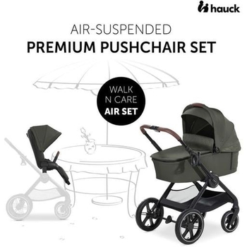Универсальная коляска 2 в 1 Hauck Walk N Care Air Dark Olive (16549-2) - Pampik - 8