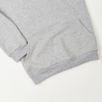 Худі Garnamama Basic Hoodie 2-х нитка 164 Серый (798668.1140883) - Pampik - 5