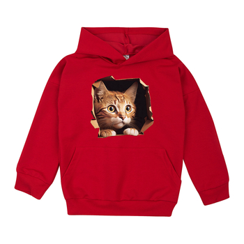 Худі Garnamama Animal Hoodie 134 Червоний (982714.1339506) - Pampik