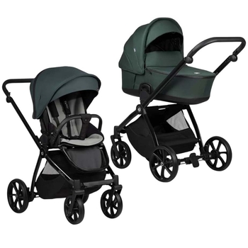 Універсальна коляска 2 в 1 Tutis MIO 3+ Essential Pacific Green - Pampik