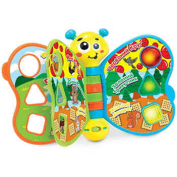 Двомовна розвиваюча іграшка Kiddi Smart Моя перша книга, укр/англ (3994T-KS) - Pampik - 3