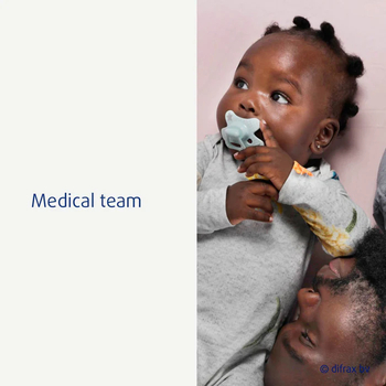 Пустушка силіконова Difrax Natural Night, симетрична, 6+ міс. (GL127) - Pampik - 4