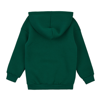 Худі на флісі Garnamama Basic Hoodie soft принт 158 Зеленый (1039821.13978820) - Pampik - 2