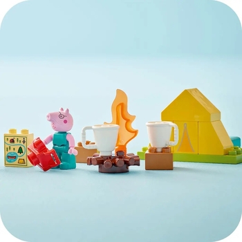 Конструктор LEGO DUPLO Peppa Pig Туристический поход, 32 детали (10452) - Pampik - 8