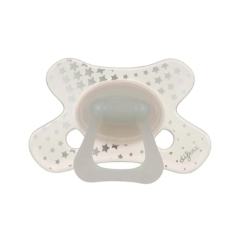 Пустушка силіконова Difrax Dental Night, ортодонтична, 12+ міс. (GL346) - Pampik