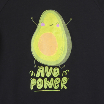 Реглан Garnamama Sleeves малюнок 104 Чорний (837957.11930315) - Pampik - 4