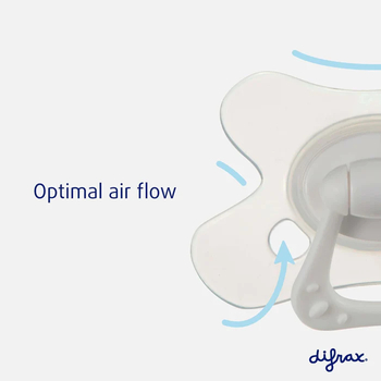 Пустушка силіконова Difrax Natural Uni, 12+ міс, Sage (UN804 Sage) - Pampik - 3