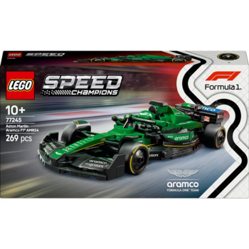 Конструктор LEGO Speed Champions Автомобиль для гонки Aston Martin Aramco F1 AMR24, 269 деталей (77245) - Pampik